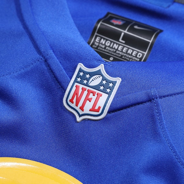 KT Leveston Los Angeles Rams Nike Team Game Jersey - Royal - Image 4