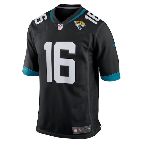 Trevor Lawrence Jacksonville Jaguars Nike Alternate Player Game Jersey - Black/White - Image 3
