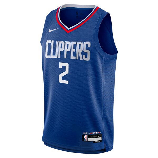 Kawhi Leonard LA Clippers Nike Youth Swingman Jersey - Icon Edition - Royal - Image 2