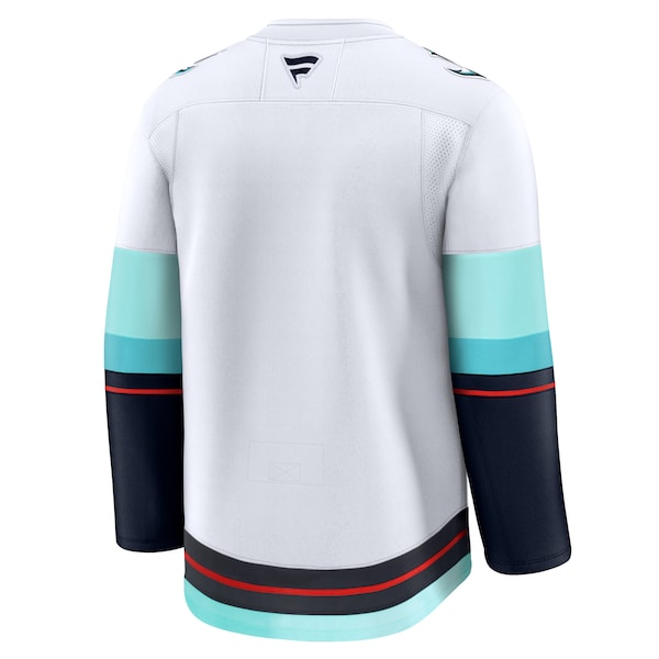 Seattle Kraken Away Premium Jersey - White/Navy - Image 4