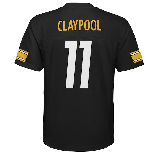 Chase Claypool Pittsburgh Steelers Youth Replica Player Jersey - Black - Image 3