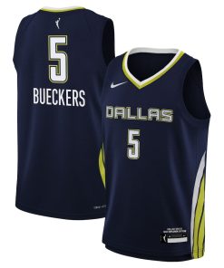 Paige Bueckers Dallas Wings Nike Youth 2025 WNBA Draft Explorer Edition Victory Player Jersey - Navy