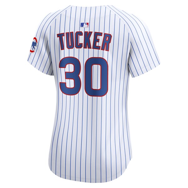 Kyle Tucker Chicago Cubs Nike Women's Home Limited Player Jersey?ยจC White - Image 3