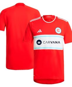 Chicago Fire adidas 2024 Return To Red Replica Jersey?¨C Red