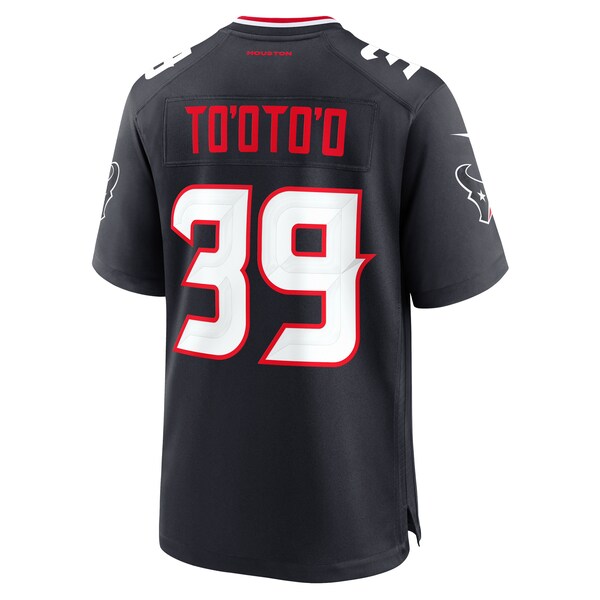 Henry To'oto'o Houston Texans Nike Team Game Jersey - Navy - Image 5