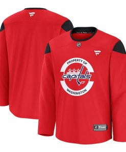 Washington Capitals  Home Practice Jersey - Red