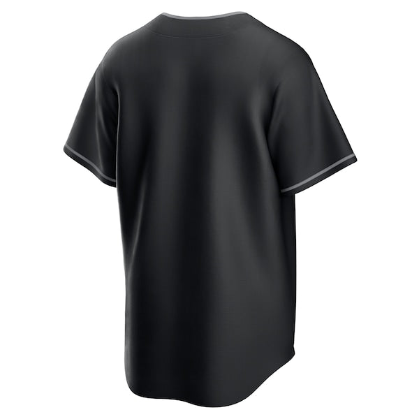 Los Angeles Angels Nike Lights Out Replica Jersey - Black - Image 3