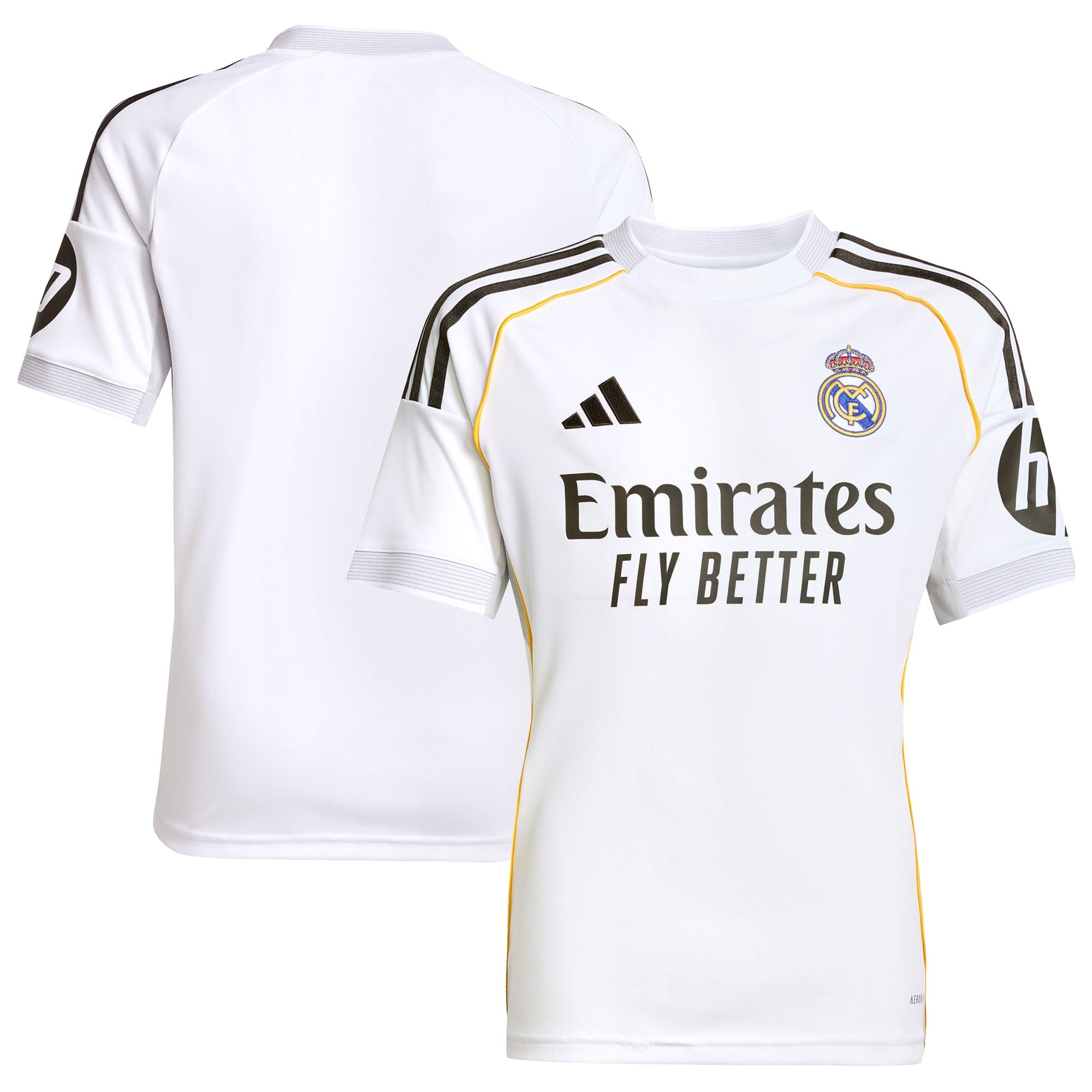 Los Merengues adidas Youth 2025/26 Away Replica Jersey - Blue/White - Image 6
