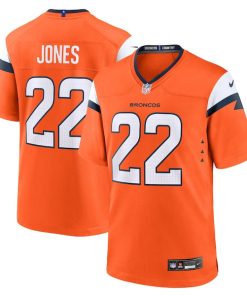 Brandon Jones Denver Broncos Nike Team Game Jersey -  Orange