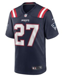Alternative view of Myles Bryant New England Patriots Nike Game Player Jersey - Navy