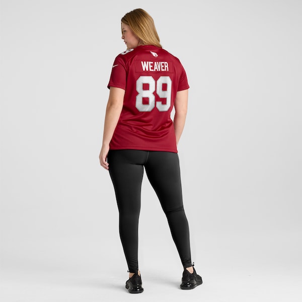 Xavier Weaver Arizona Cardinals Nike Women's Game Jersey - Cardinal - Image 7