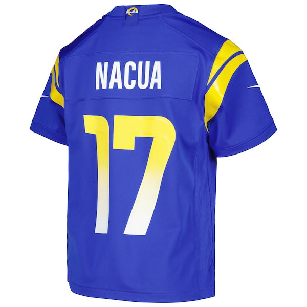 Puka Nacua Los Angeles Rams Nike Youth Game Jersey - Royal - Image 3