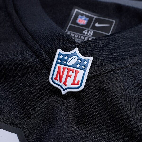 Amari Burney Las Vegas Raiders Nike Team Game Jersey - Black - Image 4