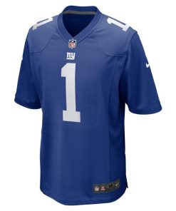 Alternative view of Abdul Carter New York Giants Nike Youth Game Jersey - Royal