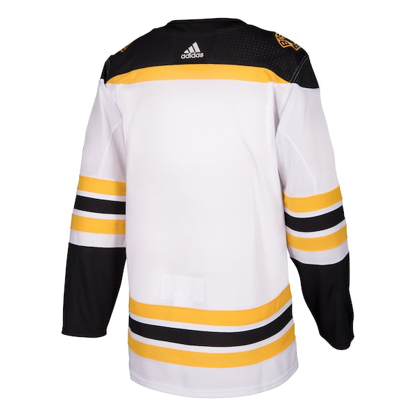 Boston Bruins adidas Away Authentic Blank Jersey - White - Image 3