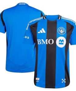 Alternative view of CF Montreal adidas 2025 Montr¨¦al Original Authentic Jersey - Blue