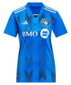 Alternative view of CF Montreal adidas Women's 2024 Primary Replica Jersey - Blue