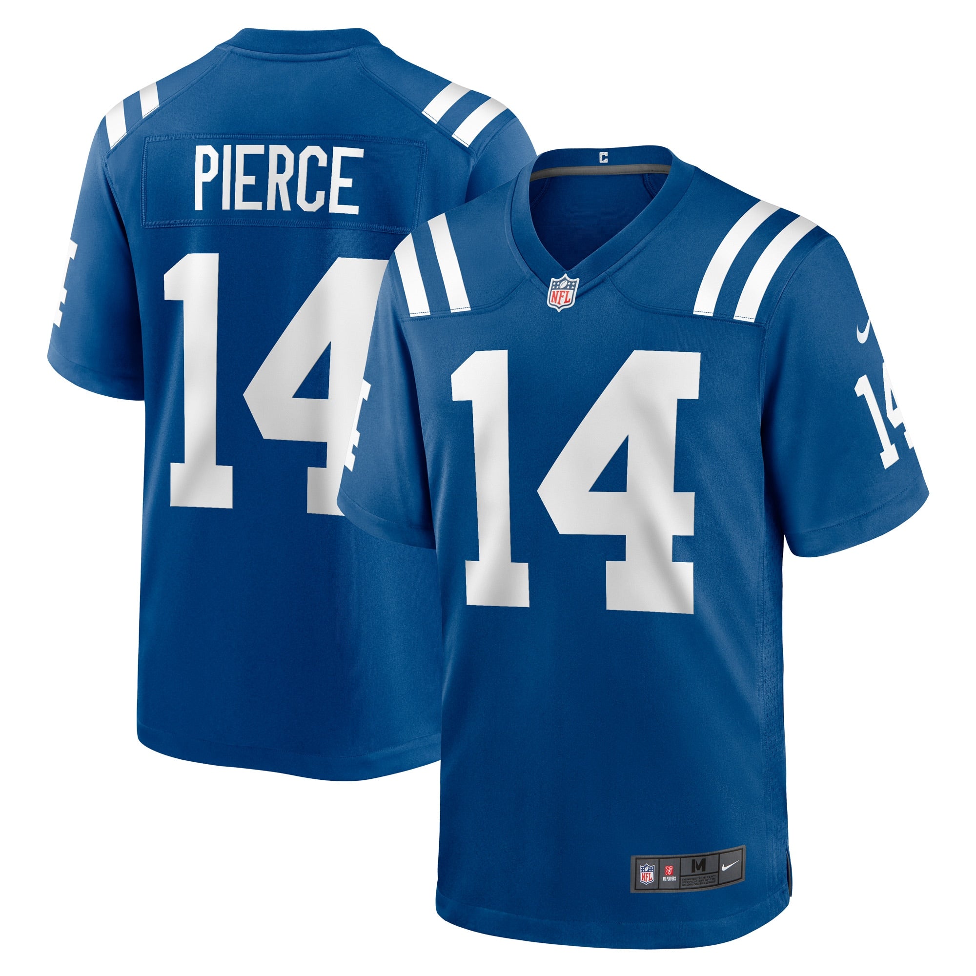 Alec Pierce Indianapolis Colts Nike Away Game Player Jersey - White/Blue/Royal - Image 5