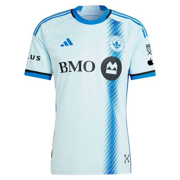 Mathieu Choini¨¨re CF Montreal adidas 2024 La Main Authentic Player Jersey?¨C Light Blue - Image 2