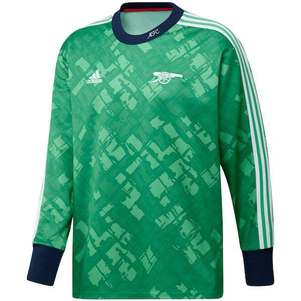 Arsenal adidas Authentic Football Icon Goalkeeper Jersey - Green - Image 2