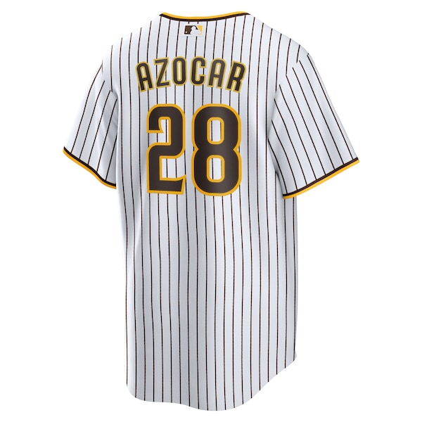 Jos¨¦ Azocar San Diego Padres Nike Home Replica Player Jersey - White - Image 3
