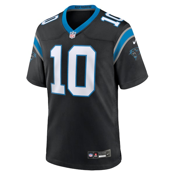 Johnny Hekker Carolina Panthers Nike Team Game Jersey - Black - Image 2