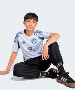 Chicago Fire adidas Youth 2025 The Municipal Kit Replica Jersey - Light Blue