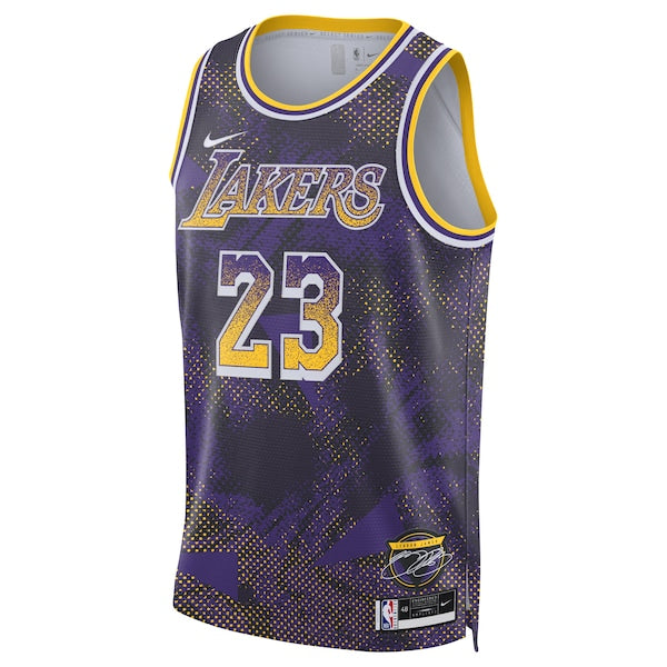 LeBron James Los Angeles Lakers Nike Unisex 2025 Select Series Swingman Player Jersey - Purple - Image 2