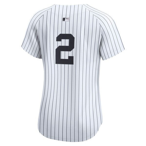 Derek Jeter New York Yankees Nike Women's Home Limited Player Jersey?ยจC White - Image 3