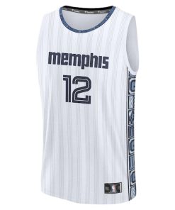 Alternative view of Ja Morant Memphis Grizzlies  Youth 2025/26 City Edition Fast Break Jersey - White