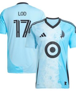 Robin Lod Minnesota United FC adidas 2025 CONVERGENCE Replica Player Jersey - Blue