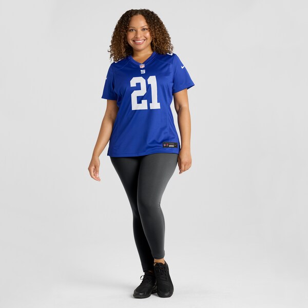 Paulson Adebo New York Giants Nike Women's Team Game Jersey - Royal - Image 6