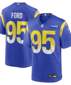 Poona Ford Los Angeles Rams Nike Team Game Jersey -  Royal
