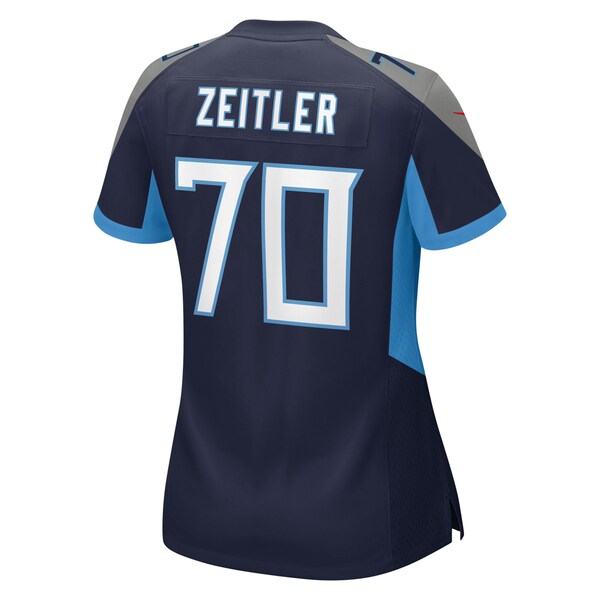 Kevin Zeitler Tennessee Titans Nike Women's Team Game Jersey - Navy - Image 3