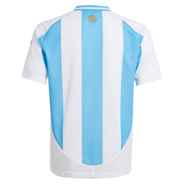 Argentina National Team adidas Youth 2024 Home Replica Jersey - White - Image 3