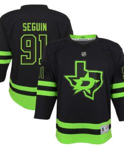 Tyler Seguin Dallas Stars Youth 2020/21 Alternate Replica Player Jersey - Black