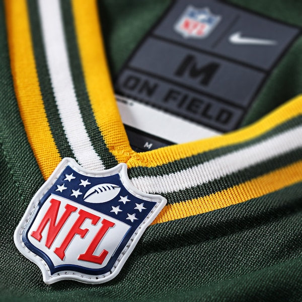 Aaron Rodgers Green Bay Packers Nike Game Player Jersey - Green - Image 4