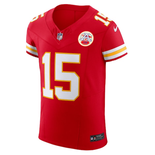 Patrick Mahomes Kansas City Chiefs Nike Vapor F.U.S.E. Elite Jersey - Red - Image 2