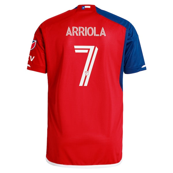 Paul Arriola FC Dallas adidas 2024 After Burner Authentic Player Jersey?ยจC Navy - Image 4
