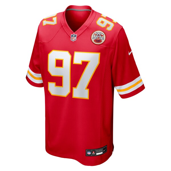 Ashton Gillotte Kansas City Chiefs Nike Team Game Jersey - Red - Image 3