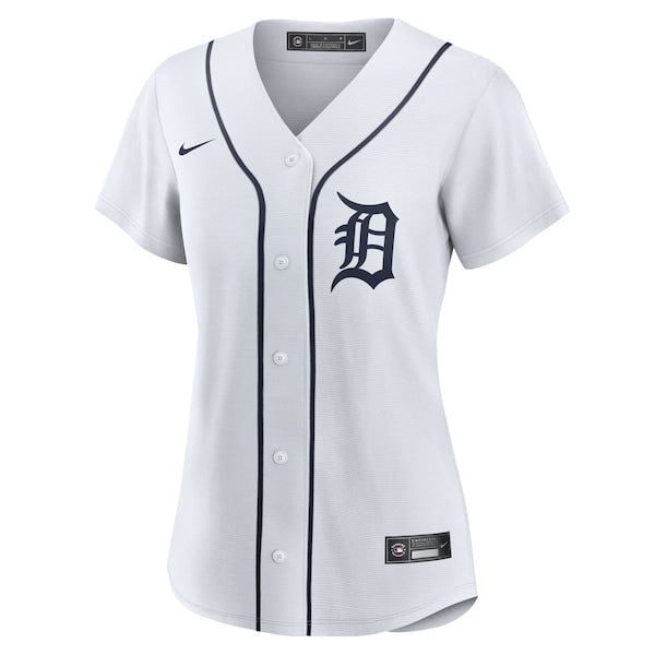 Dillon Dingler Detroit Tigers Nike Women's Home Replica Jersey - White - Image 2