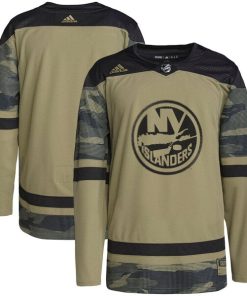 New York Islanders adidas Military Appreciation Team Authentic Practice Jersey - Camo