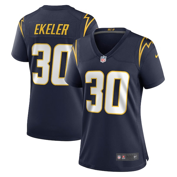 Austin Ekeler Los Angeles Chargers Nike Women's Game Jersey - Navy/Royal/White - Image 2