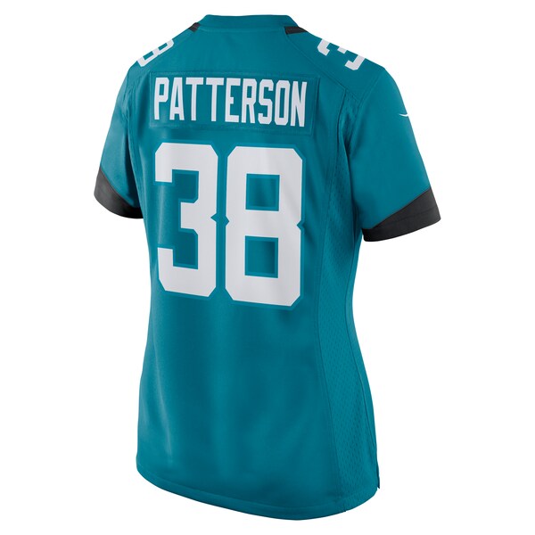 Riley Patterson Jacksonville Jaguars Nike Women's Team Game Jersey - Teal - Image 3