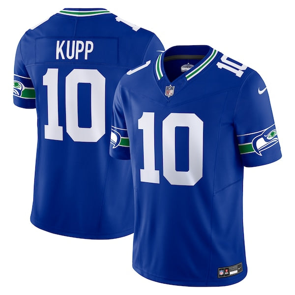 Cooper Kupp Seattle Seahawks Nike Alternate Vapor F.U.S.E. Limited Jersey - Royal/College Navy - Image 3
