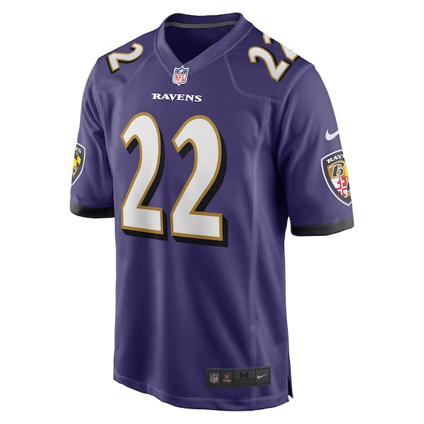 Damarion Williams Baltimore Ravens Nike Player Game Jersey - Purple - Image 2