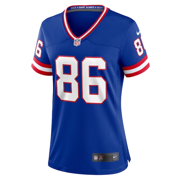 Darius Slayton New York Giants Nike Women's Classic Player Game Jersey - Royal - Image 2