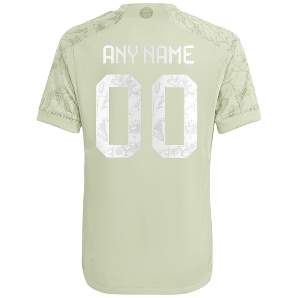 Bayern Munich adidas Youth 2023/24 Oktoberfest Replica Custom Jersey - Green - Image 3