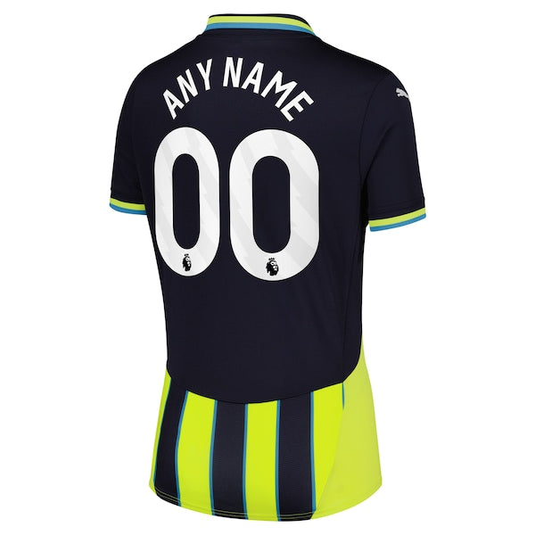 Manchester City Puma Women's 2024/25 Away Replica Custom Jersey - Navy - Image 4