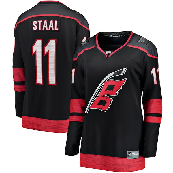 Jordan Staal Carolina Hurricanes Women's Alternate Breakaway Jersey - Black